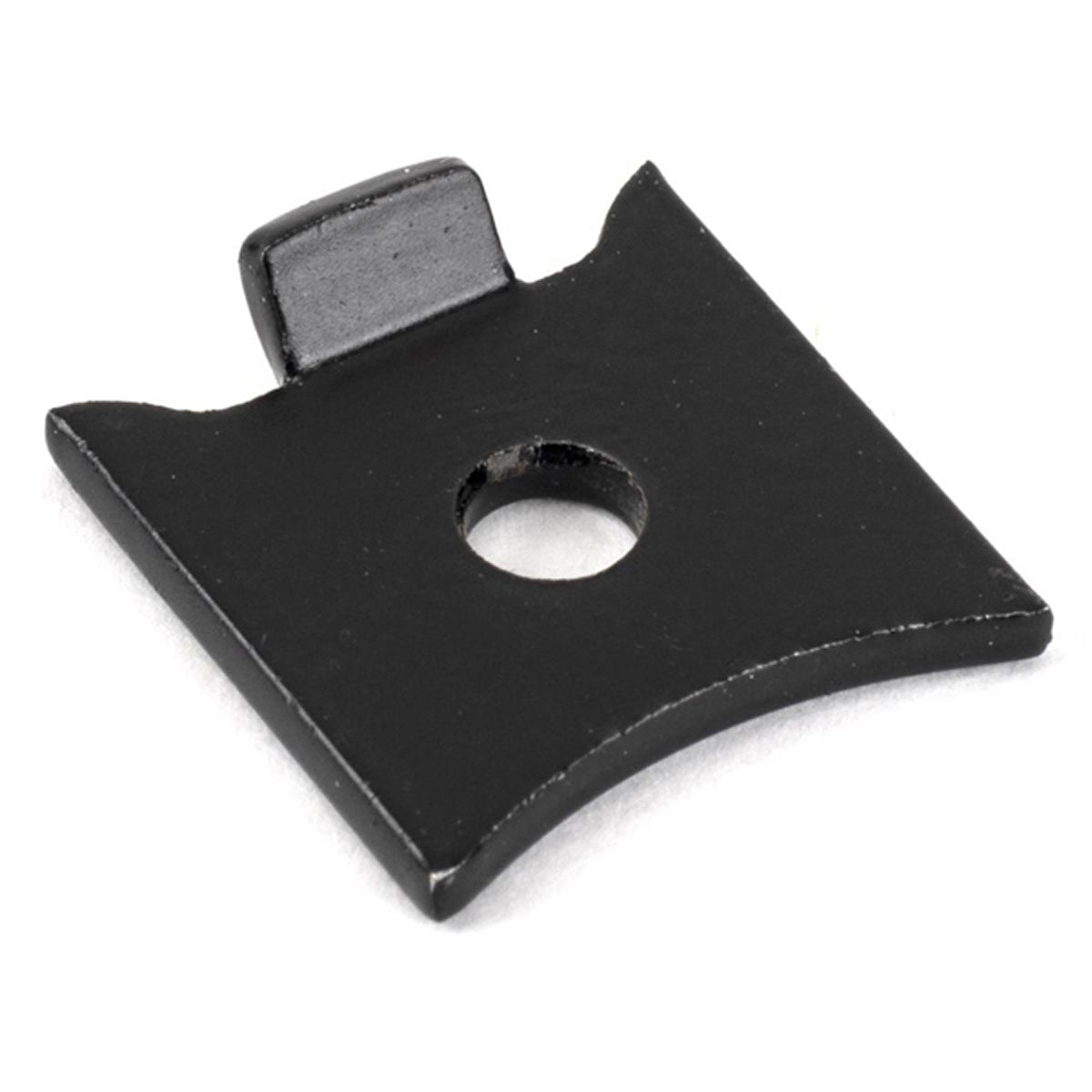 Raised Bookcase Strip Stud – Single 18x20mm Black