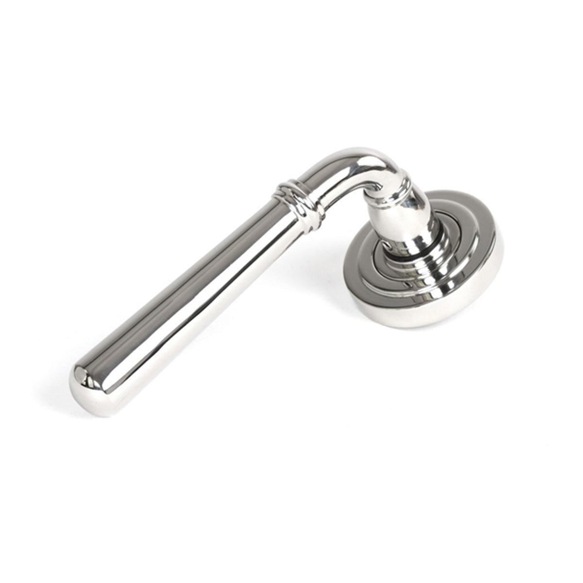 NEWBURY LEVER HANDLE+ROSE SPRUNG ART DECO 53x126x64 PMA