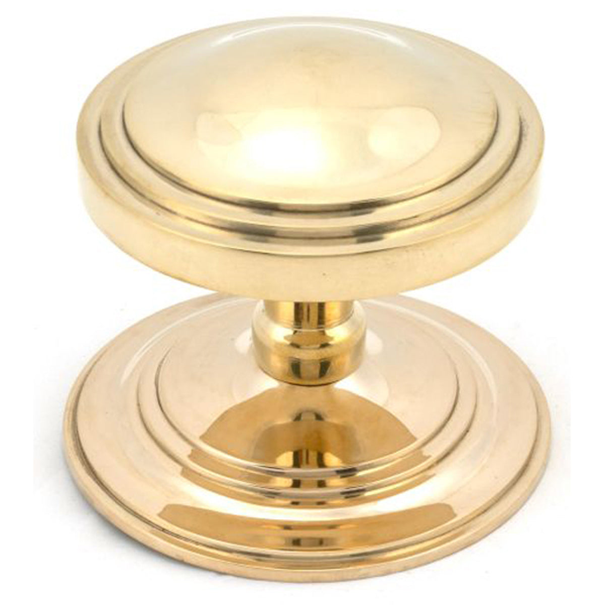 ART DECO CENTRE DOOR KNOB 81x78x90 PBR - 46553 by MARCHES (ANVIL) ARCHITECTURAL HARDWARE