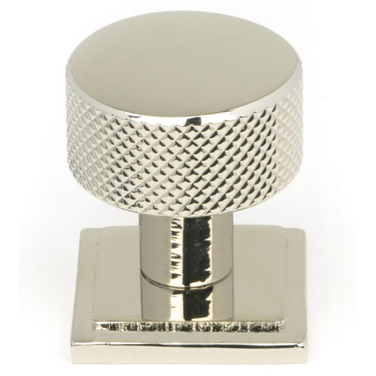 BROMPTON CABINET KNOB SQUARE 25x25 PNP - 46825 by MARCHES (ANVIL) ARCHITECTURAL HARDWARE