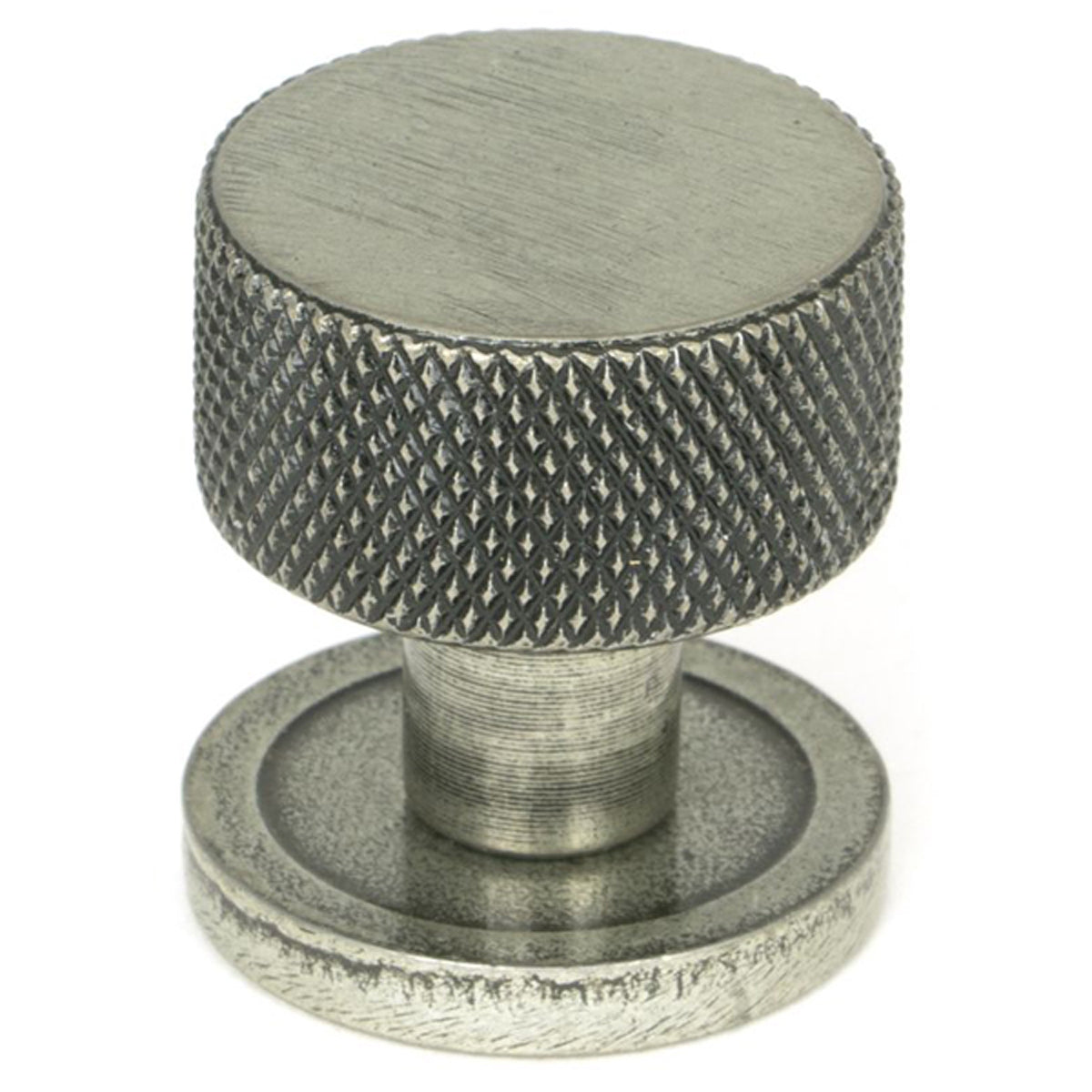 BROMPTON CABINET KNOB PLAIN 25x25 PEW - 46842 by MARCHES (ANVIL) ARCHITECTURAL HARDWARE