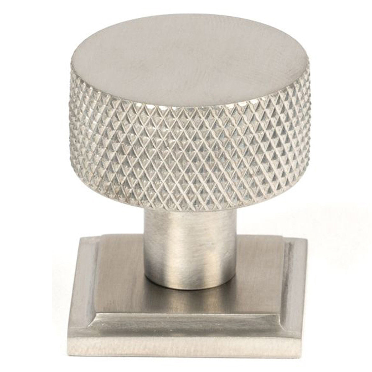 BROMPTON CABINET KNOB SQUARE 25x25 SMA - 46853 by MARCHES (ANVIL) ARCHITECTURAL HARDWARE
