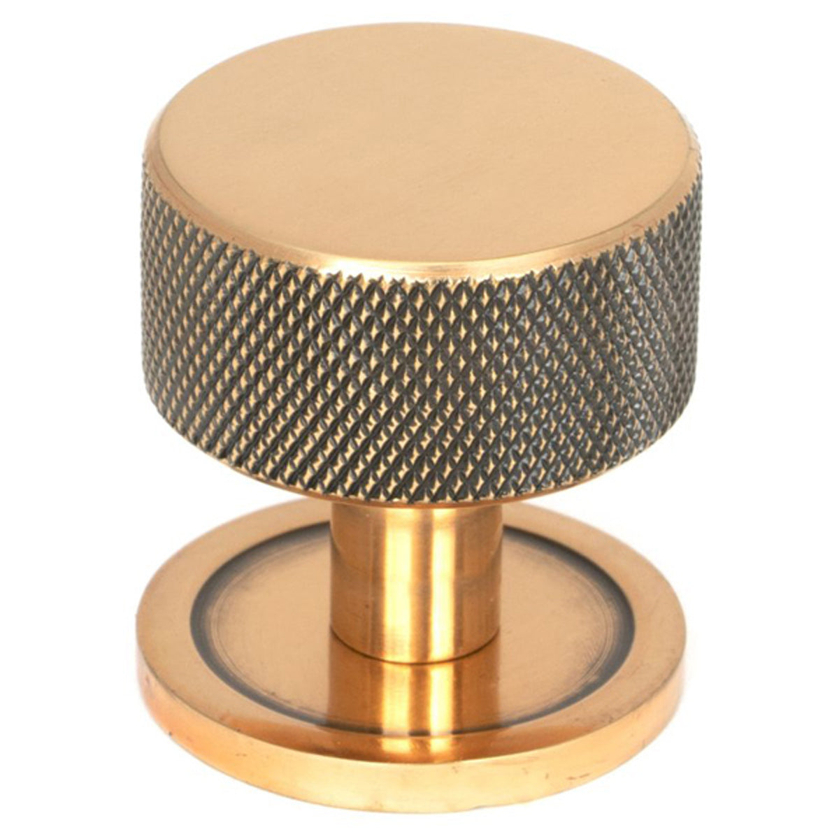 BROMPTON CABINET KNOB PLAIN 32x32 PBZ - 46870 by MARCHES (ANVIL) ARCHITECTURAL HARDWARE