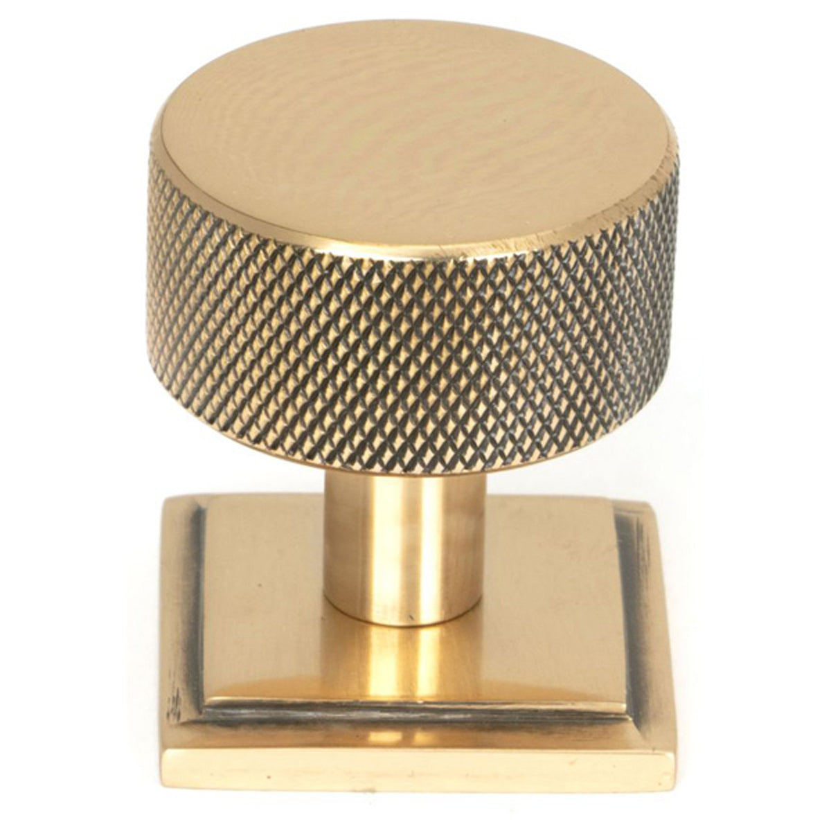 BROMPTON CABINET KNOB SQUARE 32x32 PBZ - 46873 by MARCHES (ANVIL) ARCHITECTURAL HARDWARE