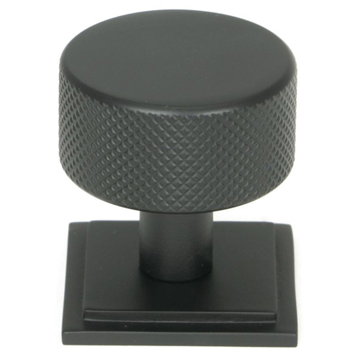 BROMPTON CABINET KNOB SQUARE 32x32 MBK - 46881 by MARCHES (ANVIL) ARCHITECTURAL HARDWARE