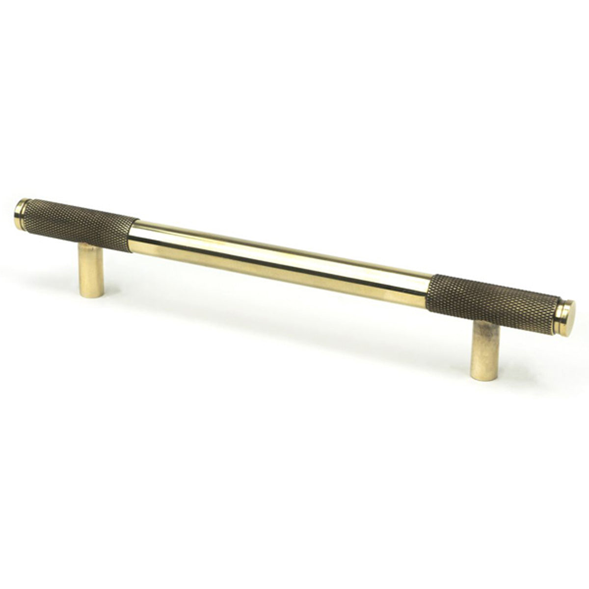 HALF BROMPTON PULL HANDLE 160HC 14x220x35 AGBR - 46925 by MARCHES (ANVIL) ARCHITECTURAL HARDWARE