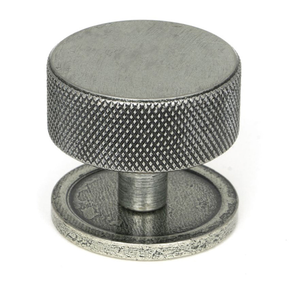 BROMPTON CABINET KNOB PLAIN 38x32 PEW - 47088 by MARCHES (ANVIL) ARCHITECTURAL HARDWARE