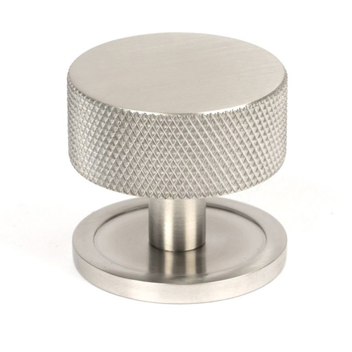 BROMPTON CABINET KNOB PLAIN 38x32 SSS - 47096 by MARCHES (ANVIL) ARCHITECTURAL HARDWARE