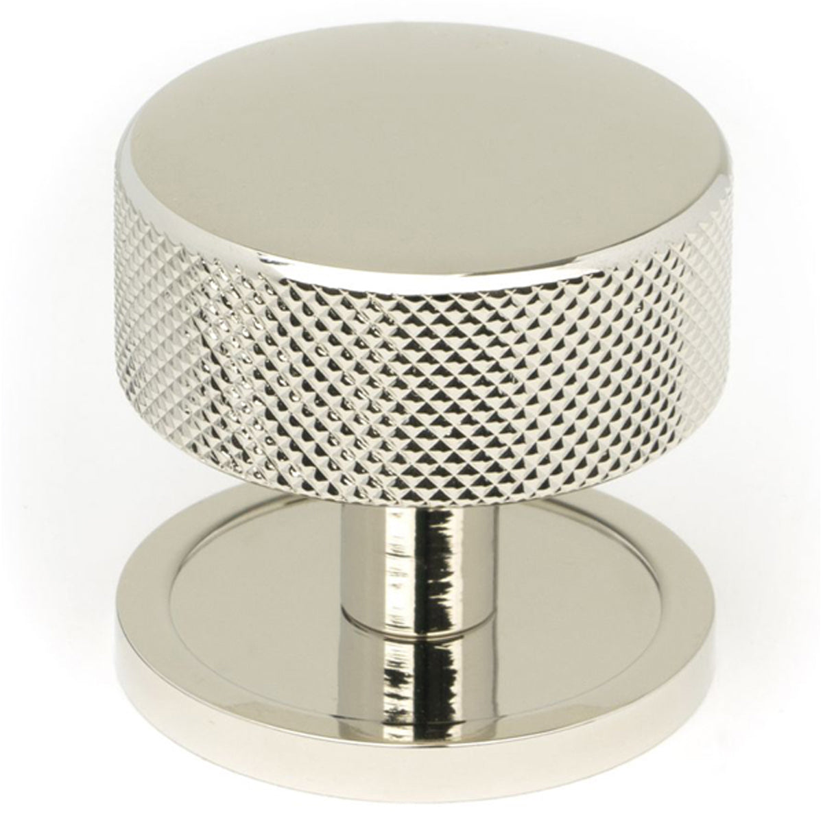 BROMPTON CABINET KNOB PLAIN 38x32 PNP - 47145 by MARCHES (ANVIL) ARCHITECTURAL HARDWARE