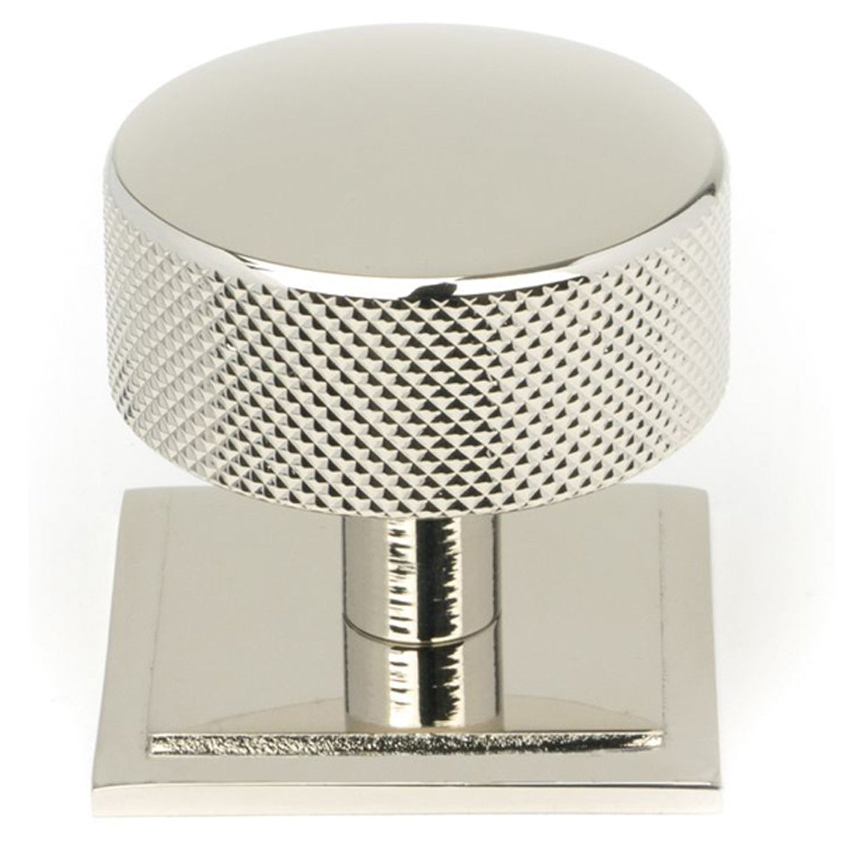 BROMPTON CABINET KNOB SQUARE 38x32 PNP - 47148 by MARCHES (ANVIL) ARCHITECTURAL HARDWARE