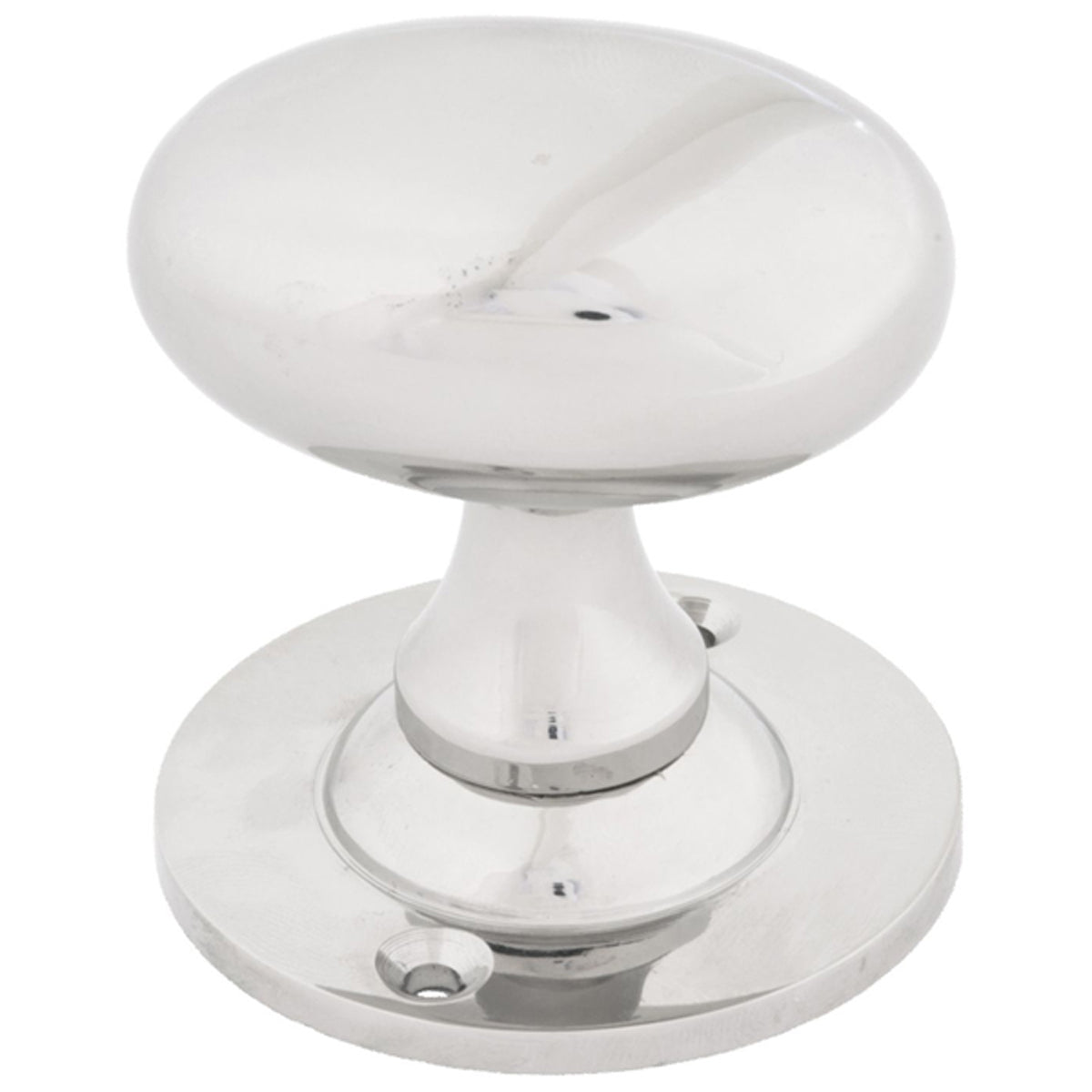 OVAL MORTICE/RIM KNOB 57x65x58 PNP - 83629 by MARCHES (ANVIL) ARCHITECTURAL HARDWARE