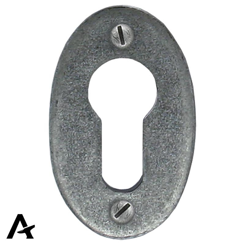 ESCUTCHEON EURO OVAL 51x31x2.5 PEW