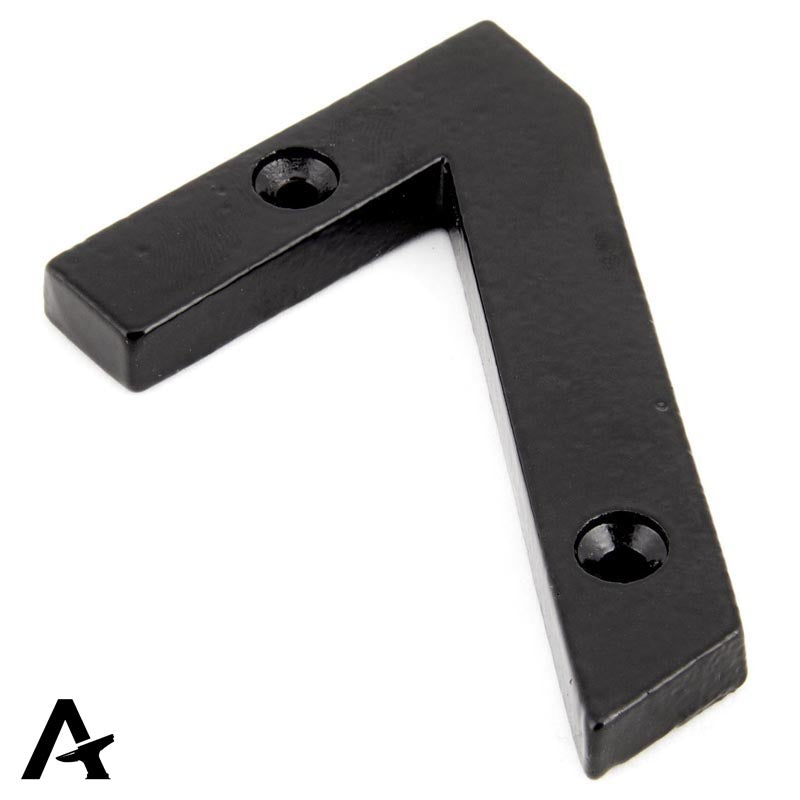 NUMERAL 7 78x54x8 BLK