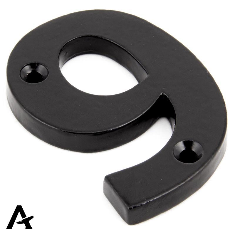 NUMERAL 9 78x52x8 BLK