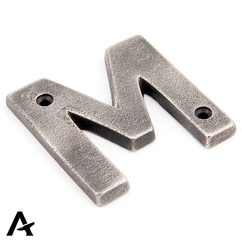 LETTER M 78x75x8 APW