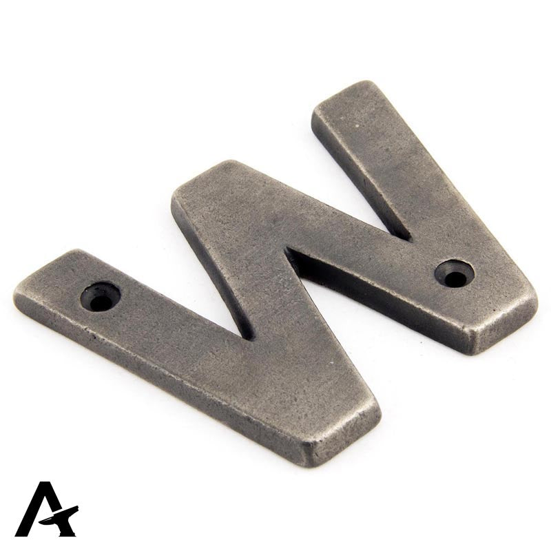 LETTER W 78x100x8 APW