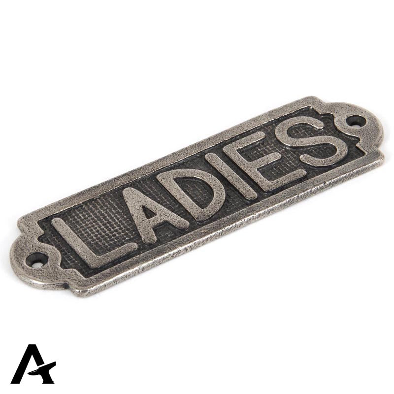 SIGN LADIES 159x48x4 APW