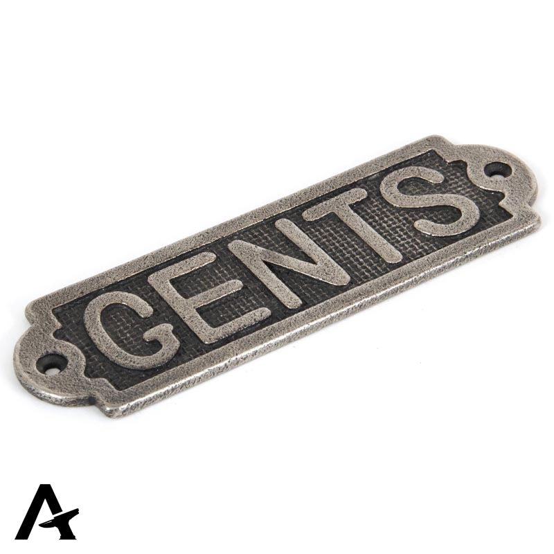 SIGN GENTS 159x48x4 APW