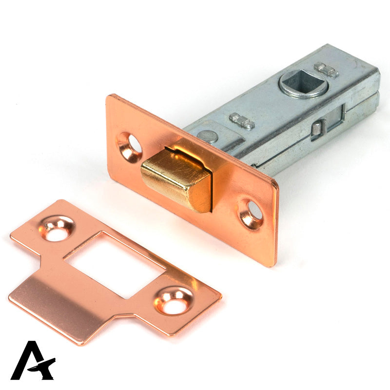 TUBULAR MORTICE LATCH BS44 64 PBZ - 51731 by MARCHES (ANVIL) ARCHITECTURAL HARDWARE