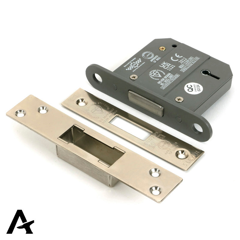 5LEVER DEADLOCK BS56 DIF 76 PNP - 51420 by MARCHES (ANVIL) ARCHITECTURAL HARDWARE