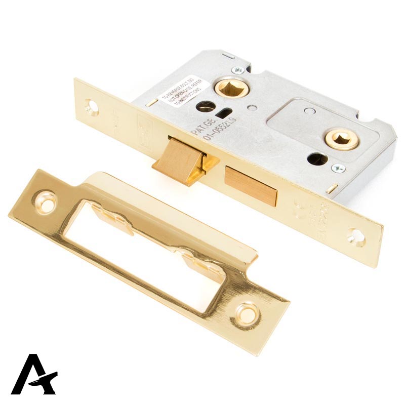 BATHROOM MORTICE LOCK BS44 64 BRS