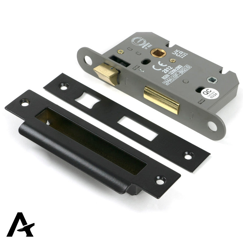 BATHROOM MORT LOCK HD BS44 64 BLK
