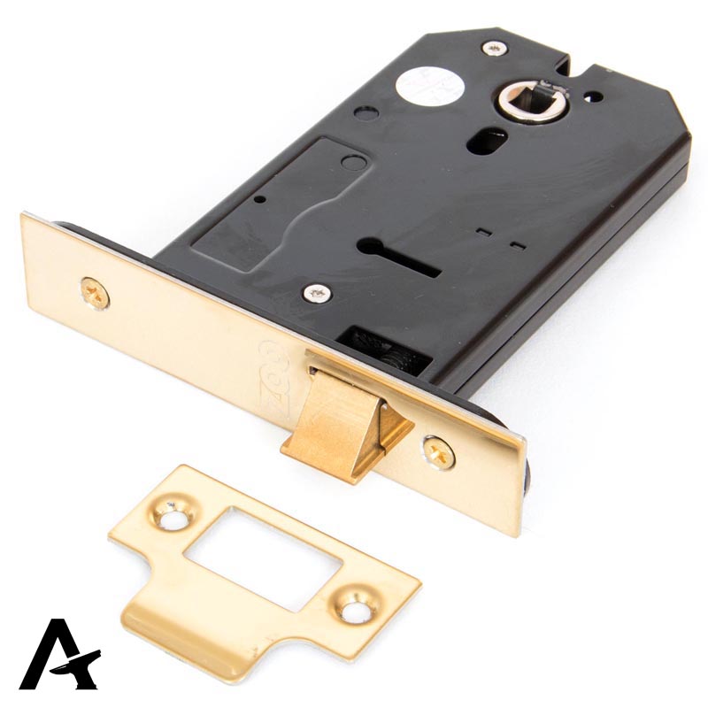 3 LEVER HORIZONTAL LATCH BS102 BRS - 91113 by MARCHES (ANVIL) ARCHITECTURAL HARDWARE