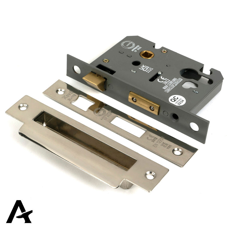 EURO SASH LOCK BS44 76 PNP - 51388 by MARCHES (ANVIL) ARCHITECTURAL HARDWARE