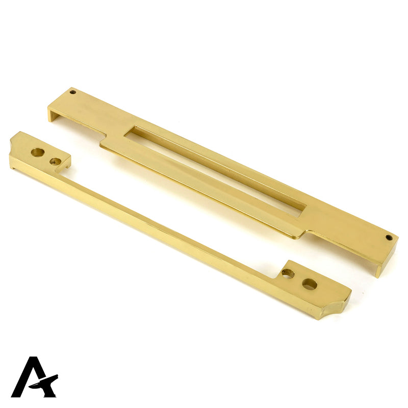 EURO DIN SASH LOCK REBATE KIT 12.7 PBR - 51810 by MARCHES (ANVIL) ARCHITECTURAL HARDWARE