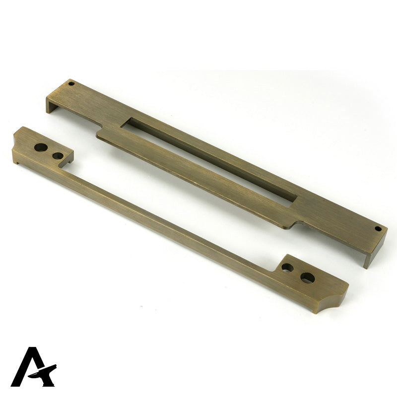 EURO DIN SASH LOCK REBATE KIT 12.7 AGBR - 51811 by MARCHES (ANVIL) ARCHITECTURAL HARDWARE