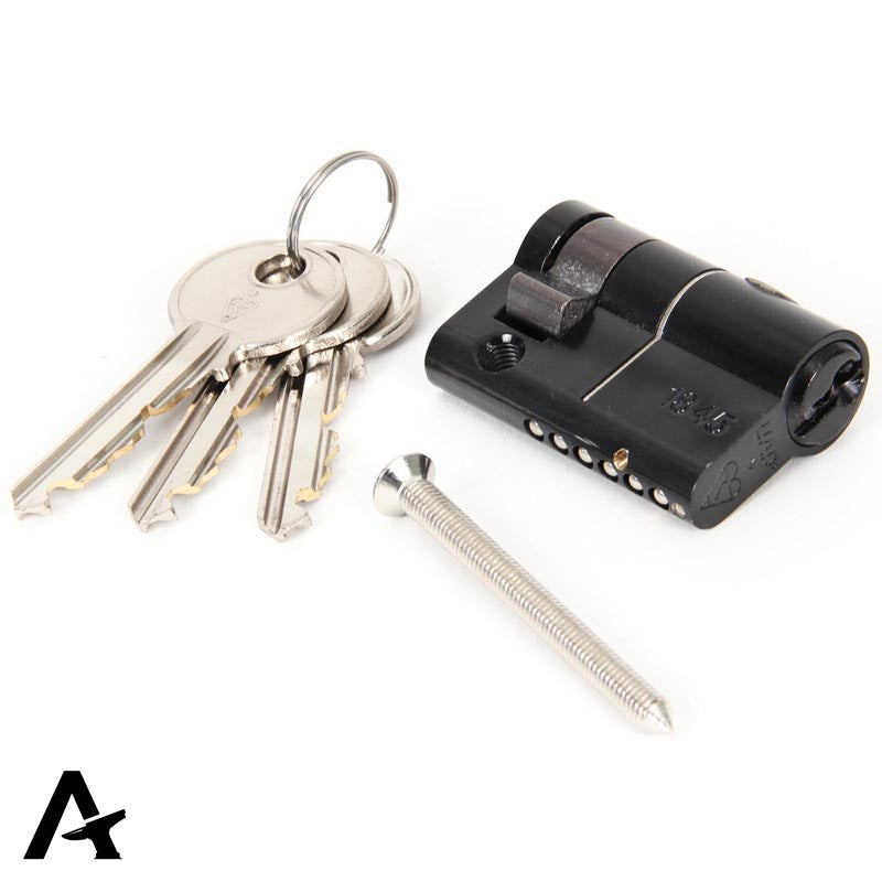 6PIN SINGLE CYLINDER DIFFER 35/10 BLK by MARCHES (ANVIL) ARCHITECTURAL HARDWARE