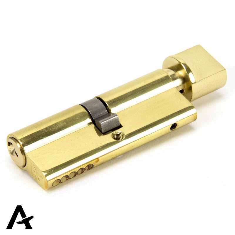 EURO CYLINDER/THUMBTURN 5PIN DIFFER 40/40 LBR - 91871 by MARCHES (ANVIL) ARCHITECTURAL HARDWARE