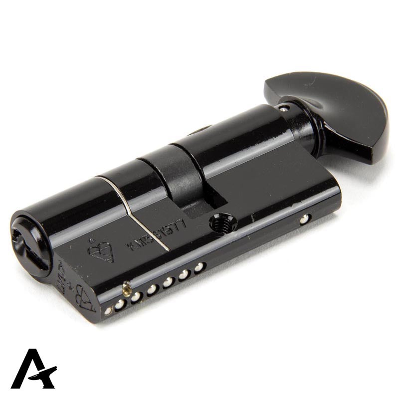 EURO CYLINDER/THUMBTURN 6PIN DIFFER 30T/35 BLK - 91864 by MARCHES (ANVIL) ARCHITECTURAL HARDWARE