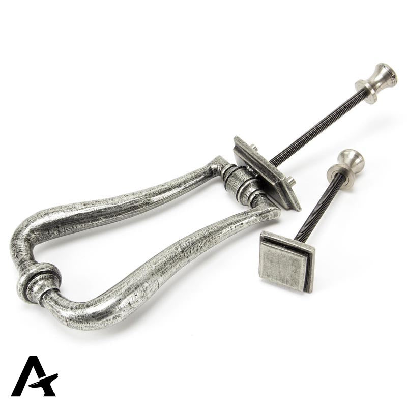 ART DECO DOOR KNOCKER 148x90x27 PEW