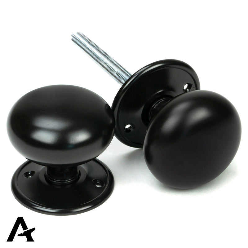 MUSHROOM MORTICE/RIM KNOB 57x55x57 AGBZ