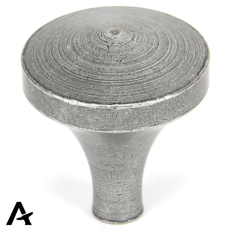 SHROPSHIRE CABINET KNOB 35x40 PEW - 45212 by MARCHES (ANVIL) ARCHITECTURAL HARDWARE