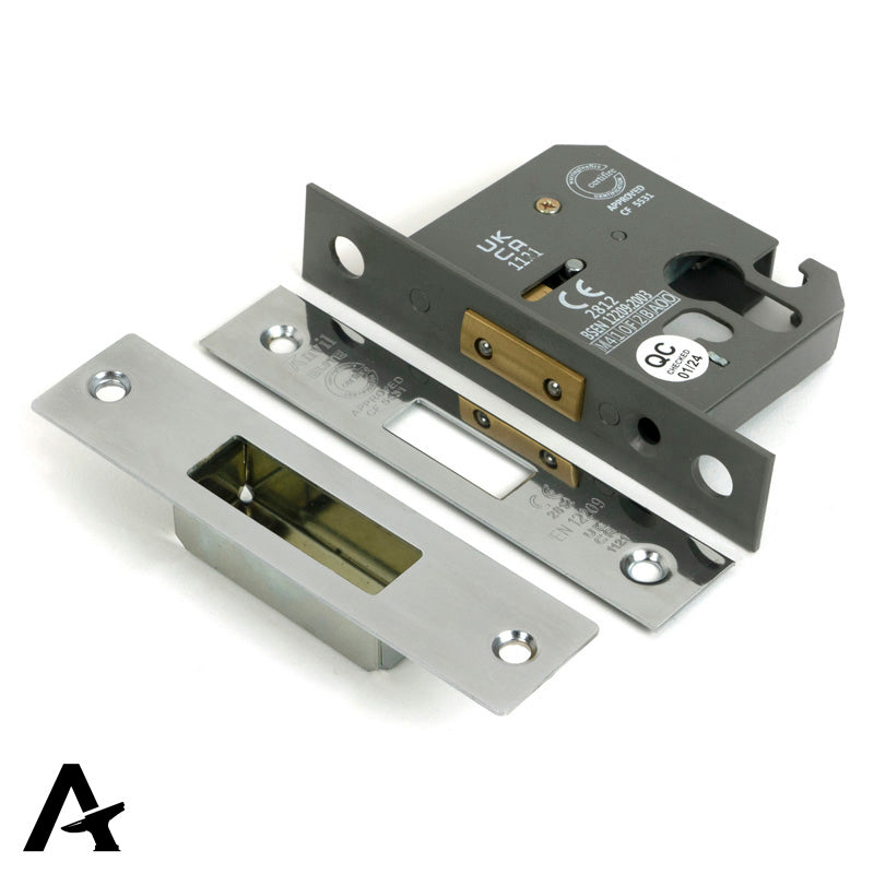 EURO DEAD LOCK BS BS44 64 PSS - 51455 by MARCHES (ANVIL) ARCHITECTURAL HARDWARE