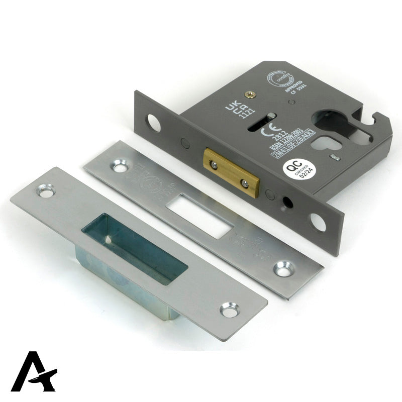 EURO DEAD LOCK BS BS56 76 SCP - 51462 by MARCHES (ANVIL) ARCHITECTURAL HARDWARE