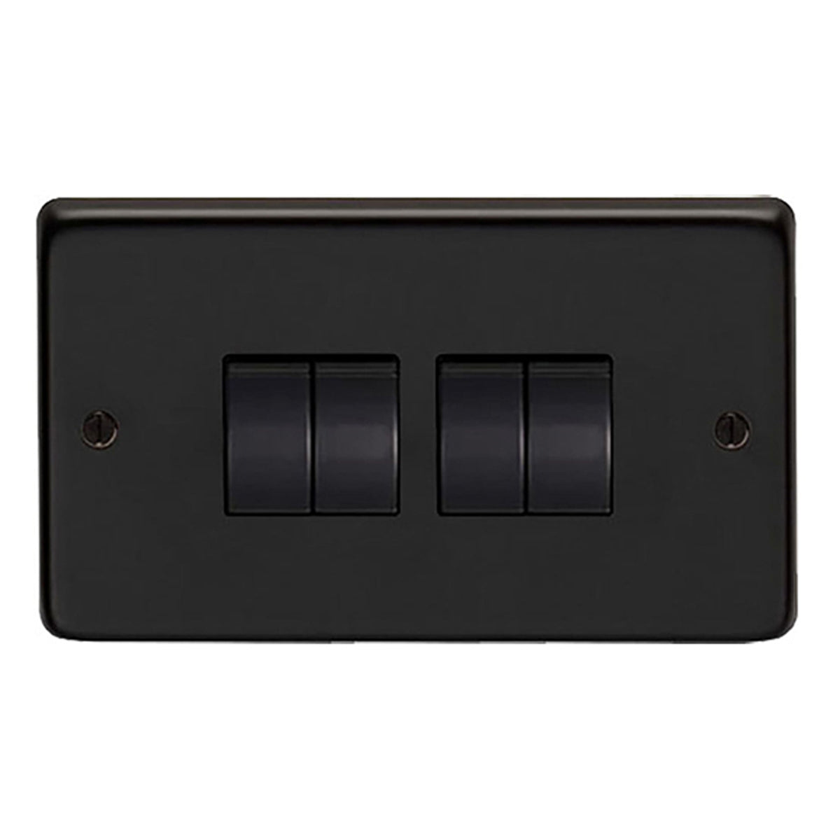 SWITCH 10AMP QUAD 146x86x7 MBK