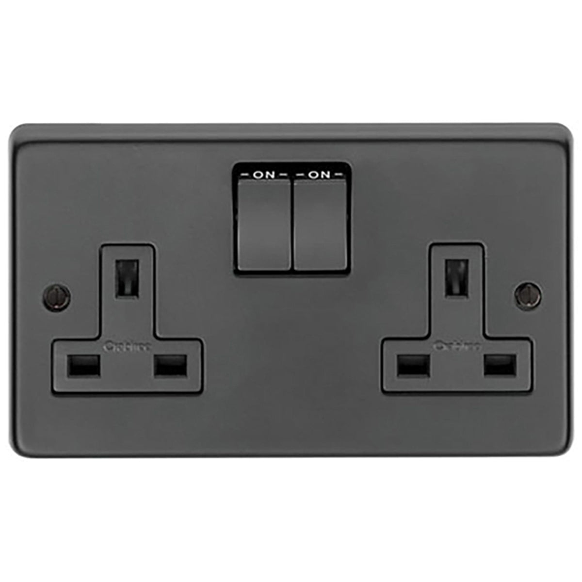 SWITCHED SOCKET 13AMP DOUBLE 86x86 MBK