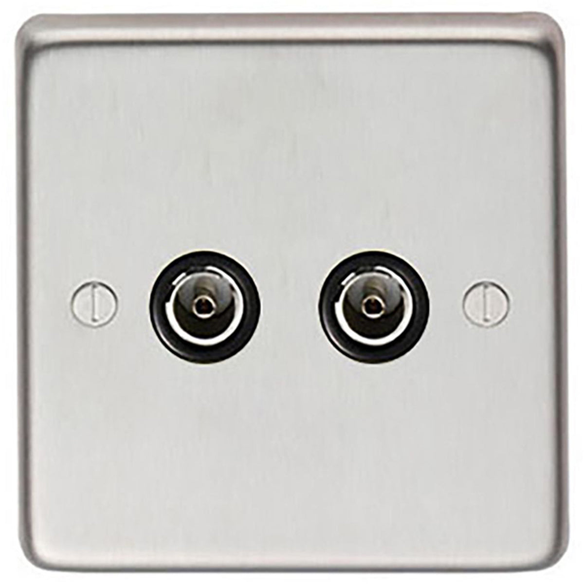 TV SOCKET DOUBLE 86x86x7 SSS