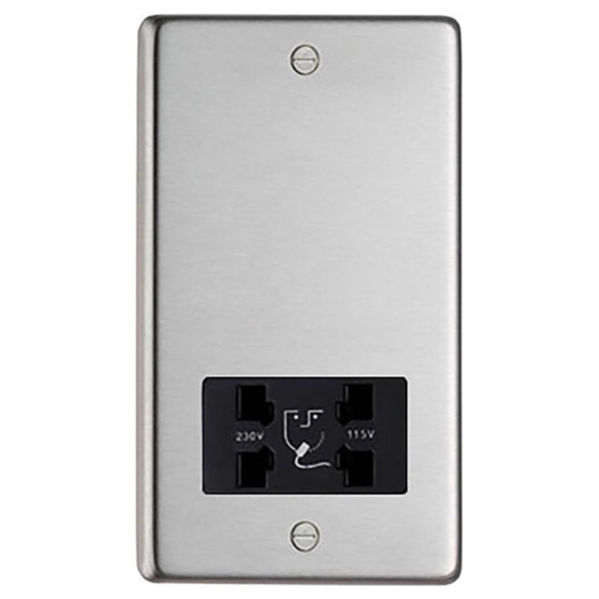DUAL VOLT SHAVE SOCKET 146x86x7 SSS