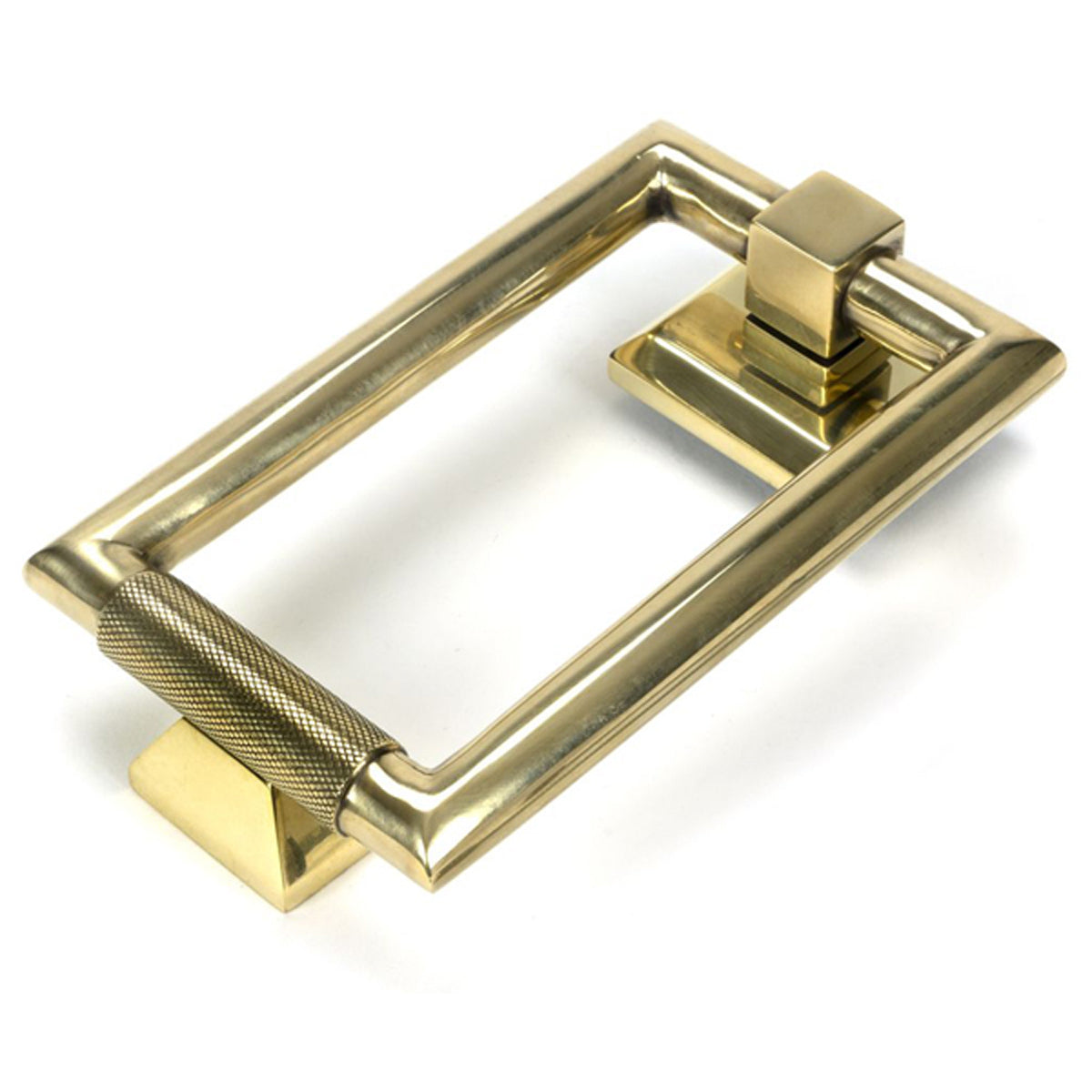 BROMPTON DOOR KNOCKER 145x90x36 AGBR - 46644 by MARCHES (ANVIL) ARCHITECTURAL HARDWARE
