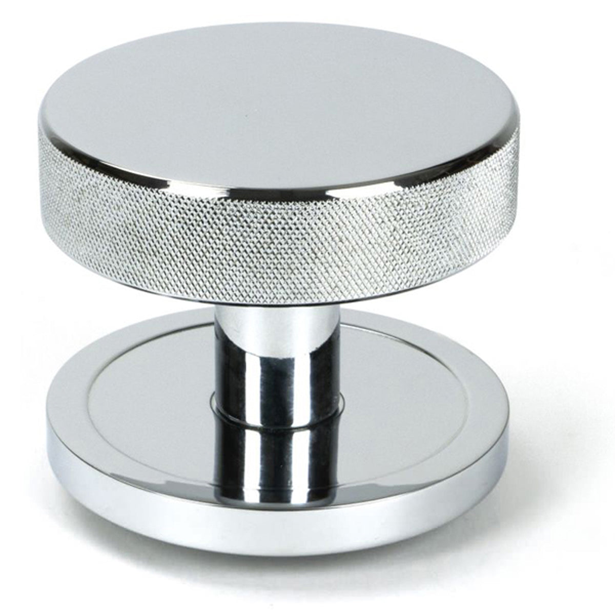 BROMPTON CENTRE DOOR KNOB PLAIN 90x70 PCP