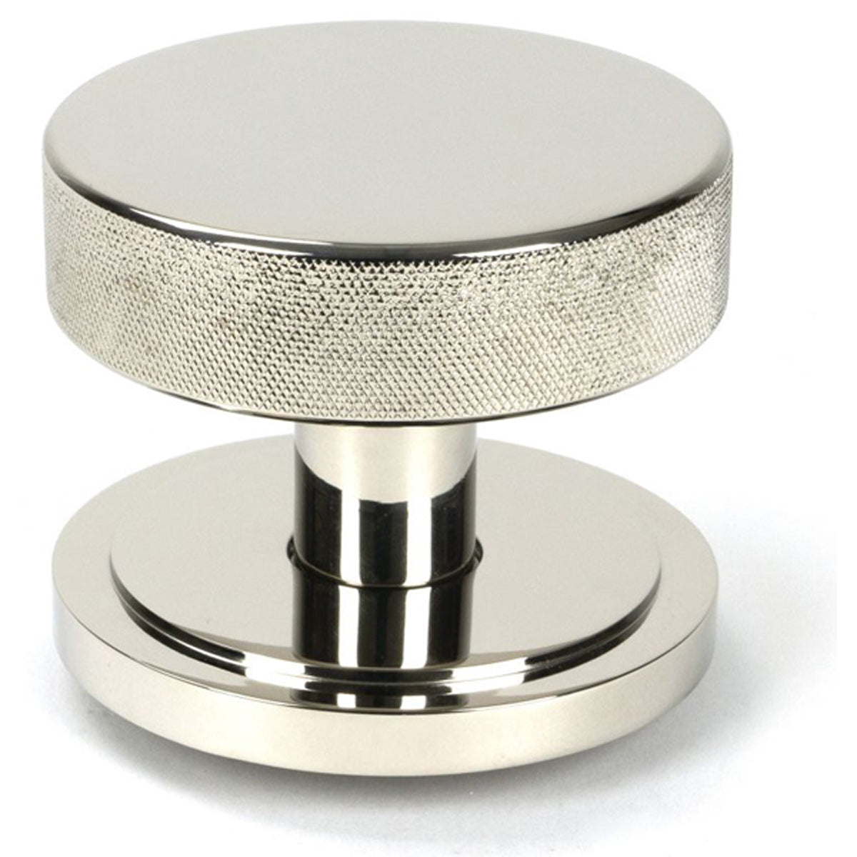 BROMPTON CENTRE DOOR KNOB ART DECO 90x70 PNP