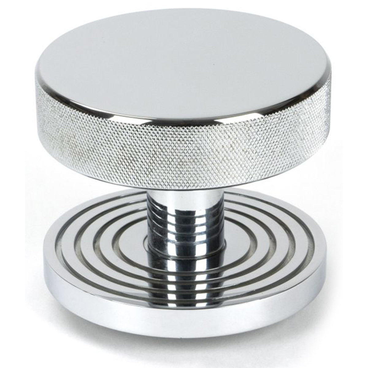 BROMPTON CENTRE DOOR KNOB BEEHIVE 90x70 PCP