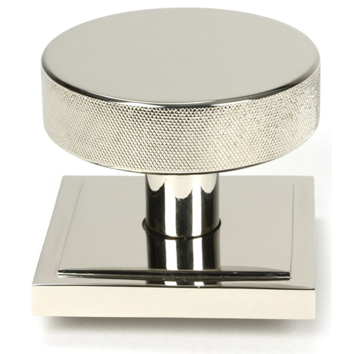 BROMPTON CENTRE DOOR KNOB SQUARE 90x70 PNP - 46745 by MARCHES (ANVIL) ARCHITECTURAL HARDWARE