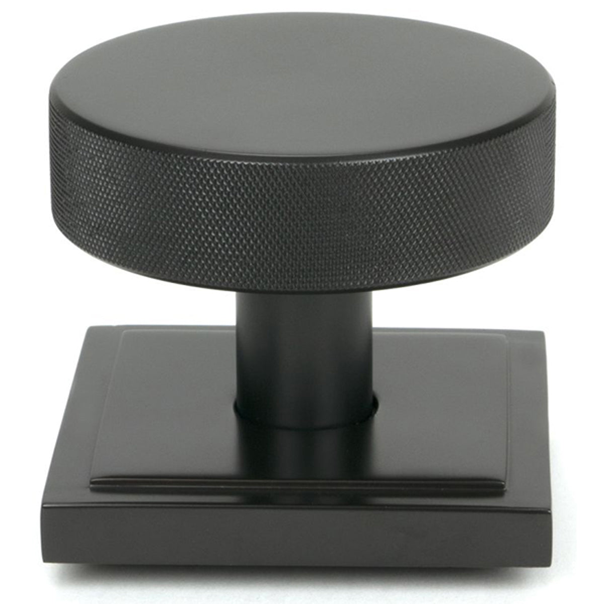 BROMPTON CENTRE DOOR KNOB SQUARE 90x70 AGBZ