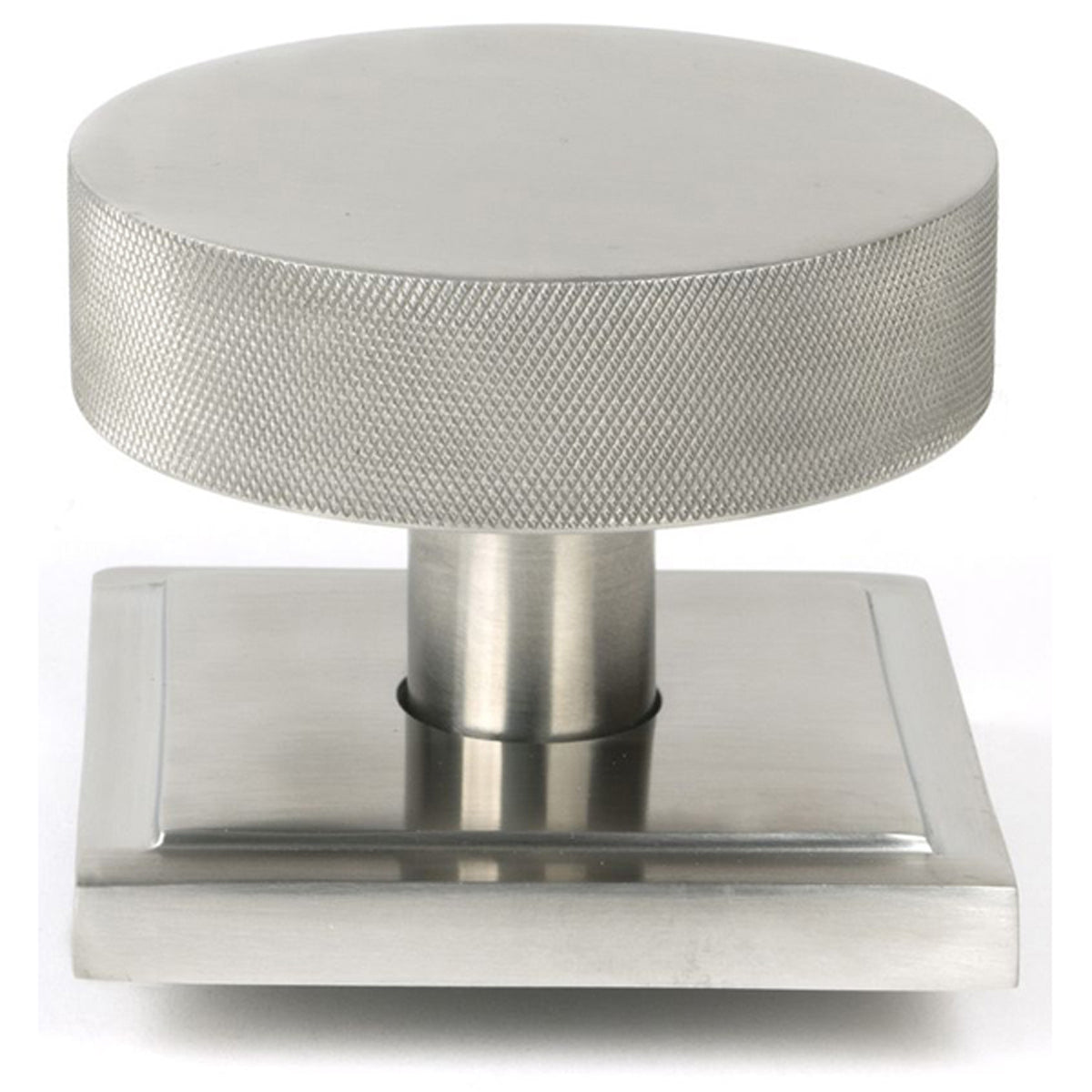 BROMPTON CENTRE DOOR KNOB SQUARE 90x70 SMA