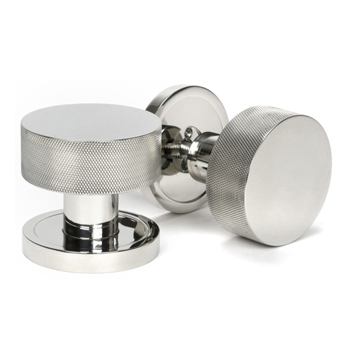 BROMPTON MORTICE/RIM KNOB PLAIN 63x54x22 PMA - 46806 by MARCHES (ANVIL) ARCHITECTURAL HARDWARE